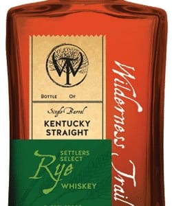 Wilderness Trail Cask Strength Settlers Select Rye Whiskey