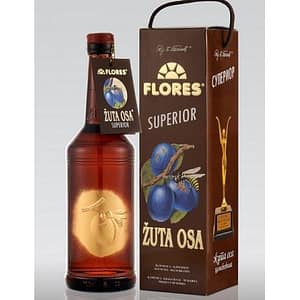 Flores Zuta Osa Superior Slivovitz Plum Brandy - Sendgifts.com