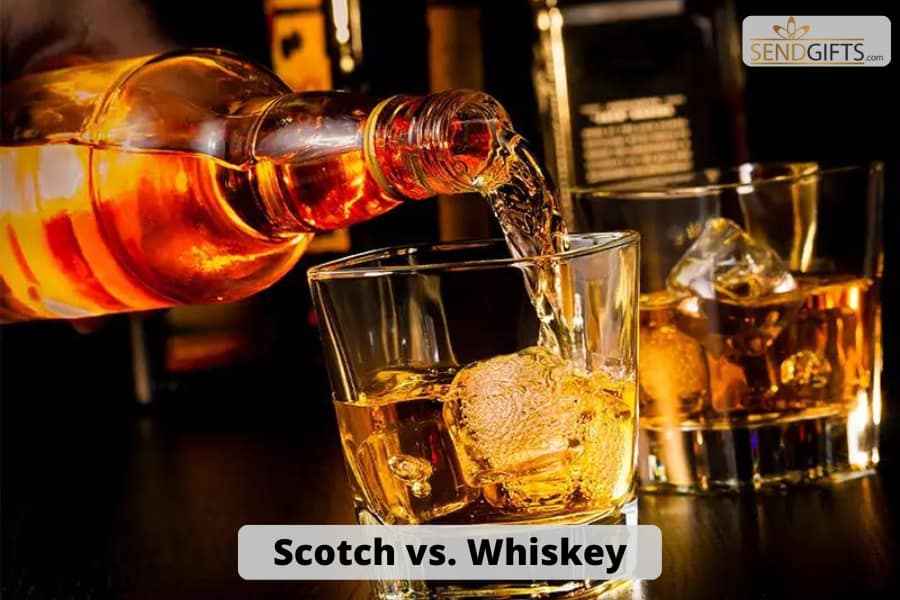 Scotch vs. Whiskey Liquor Gifts Delivery Service