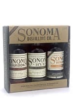 Sonoma Distilling "Product of California" Whiskey Tasting Set (3 x 200ml bottles) - Sendgifts.com