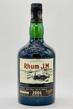 Rhum JM 10 Year Old Vintage 2006 Rhum Agricole Martinique Aged Rum