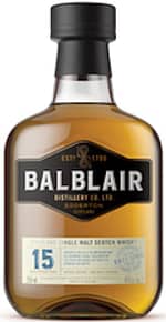 Balblair Highland Single Malt Scotch Whisky 15 year old