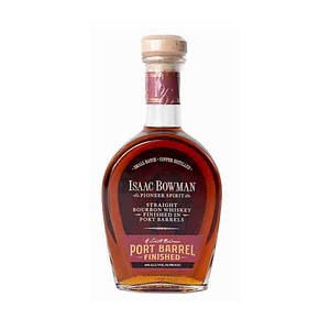 Isaac Bowman Pioneer Spirit Straight Bourbon Whiskey Finished In Port Barrels - Sendgifts.com