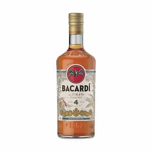 Bacardi Cuatro Anejo Rum 4 year old - Sendgifts.com