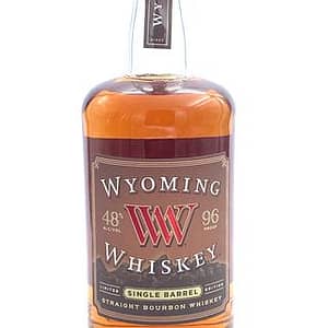 Wyoming Single Barrel Straight Bourbon Whiskey 96 Proof - Sendgifts.com