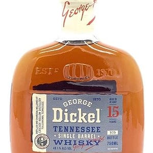 George Dickel 15 Years Old Single Barrel Tennessee Whisky - Sendgifts.com