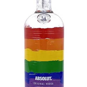 Absolut Colors Vodka V4 750 ml Limited Edition "Rainbow Bottle"