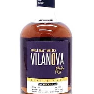 Vilanova "Roja" Single Cask French Whisky - Sendgifts.com
