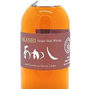 Akashi Single Malt Whisky Sherry Cask Eigashima Whisky - Sendgifts.com