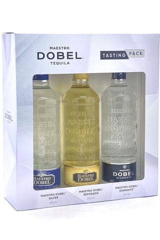 Maestro Dobel Tequila Tasting Pack (Silver, Reposado & Diamante) 3 x 375 ml