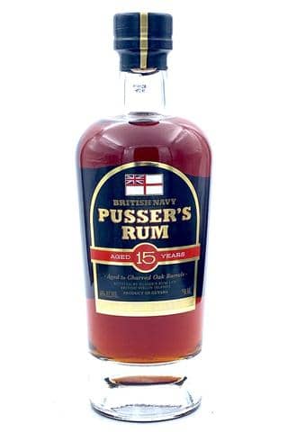 Pusser's British Navy Rum Aged 15 Years