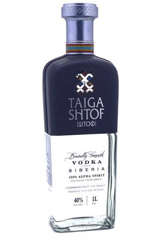 Taiga Shtof Siberian Vodka 1000 ml