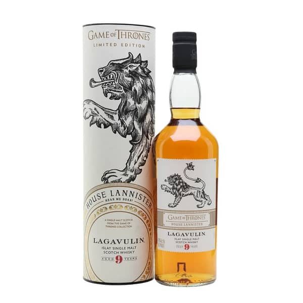 Game Of Thrones Lagavulin "House Lannister" 9 Years Old Single Malt Scotch Whisky - sendgifts.com