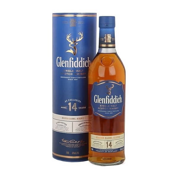 Glenfiddich 14 Year Old Bourbon Barrel Reserve Scotch Whisky - Sendgifts.com