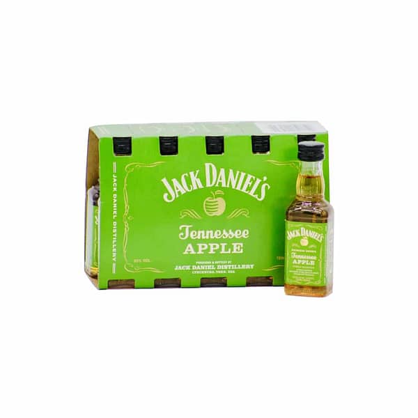 Jack Daniels Tennessee Apple Liqueur 10 x 50 ml