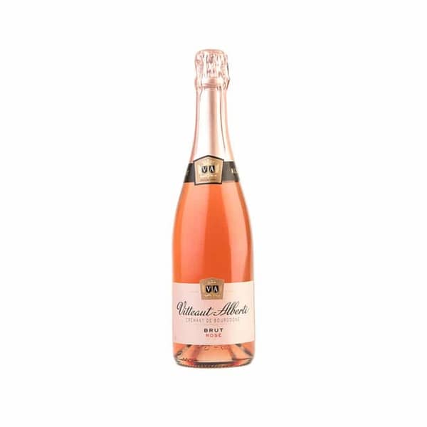 Vitteaut Alberti Brut Rosé Cremant de Bourgogne Sparkling Wine