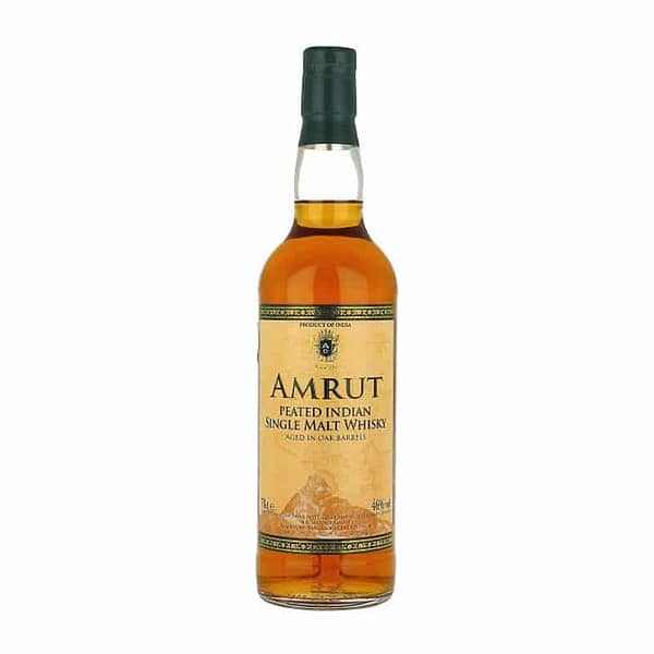 Amrut Peated Indian Single Malt Whisky - Sendgifts.com