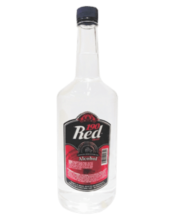 RED 190 PROOF ALCOHOL 1L