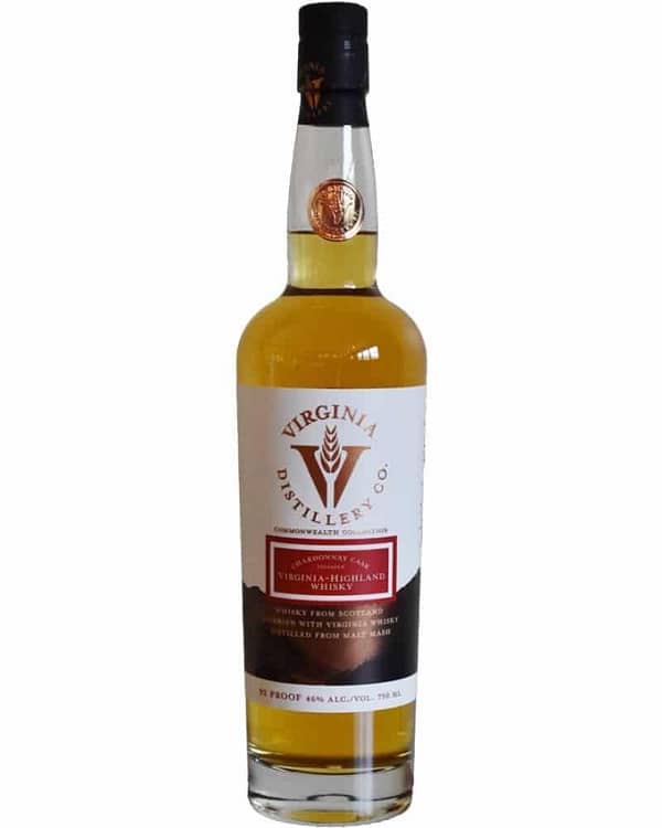 Virginia Distillery Company Chardonnay Cask Finished Virginia Highland Malt Whisky - Sendgifts.com