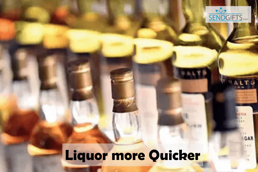 , Liquor more Quicker from Sendgifts