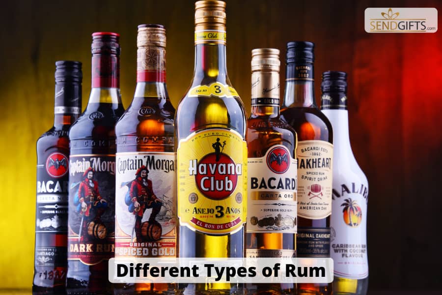 Rum, 8 Different Types of Rum to Try from Sendgifts