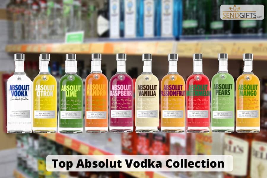 Top Absolut Vodka Collection With Different Flavors