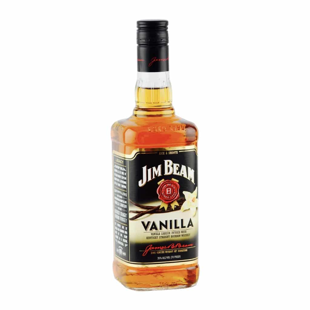 Jim Beam Vanilla Whiskey 750 Ml Wine and Liquor Gift