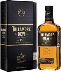 Tullamore Dew Trilogy 15 Year Old Irish Whiskey