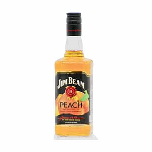Jim Beam Peach Bourbon Whiskey 750 ML - Sendgifts.com