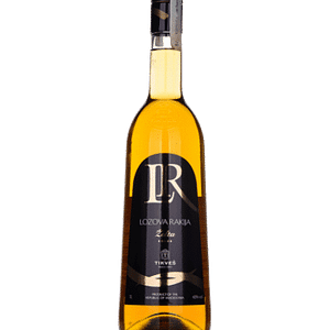 Tikves Lozova Rakija Yellow Brandy 40%abv 1L - Sendgifts.com