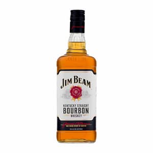 Jim Beam Kentucky Straight Bourbon Whiskey 4 year old 1L - Sendgifts.com