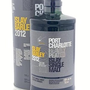 Bruichladdich Port Charlotte Vintage 2012 "Islay Barley Heavily Peated" Single Malt Scotch Whisky - Sendgifts.com