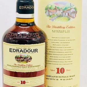 Edradour 10 Year Old Scotch Whisky - Sendgifts.com
