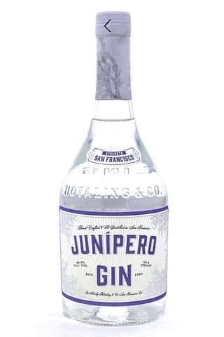 Junipero Gin "San Francisco Strength" Old Style Bottle