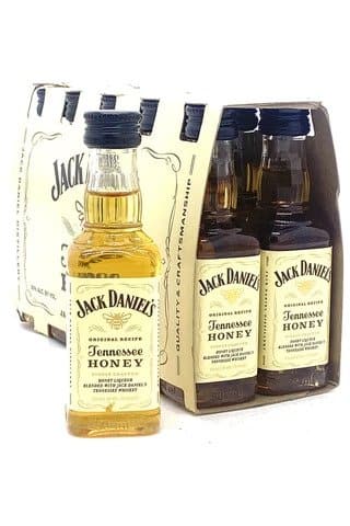 Jack Daniel's Tennessee Honey 10 x 50 ml - Sendgifts.com