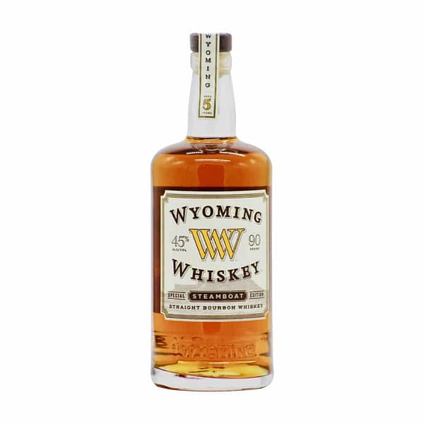 Wyoming Steamboat Straight Bourbon Whiskey 90 Proof