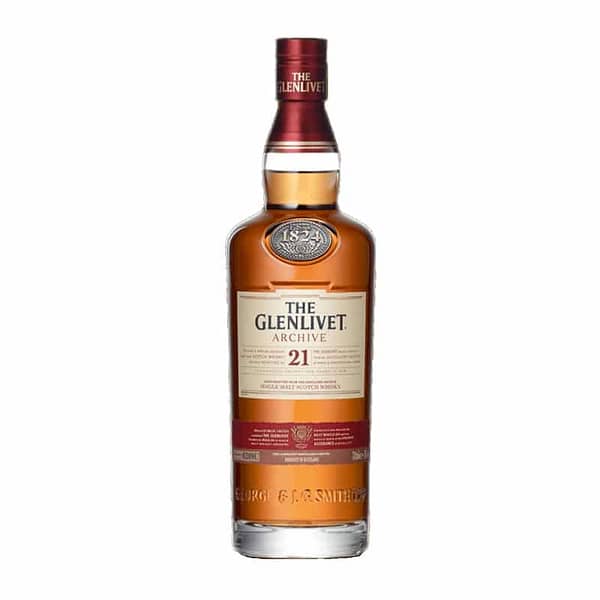 The Glenlivet Single Malt Scotch Whisky 21 year old