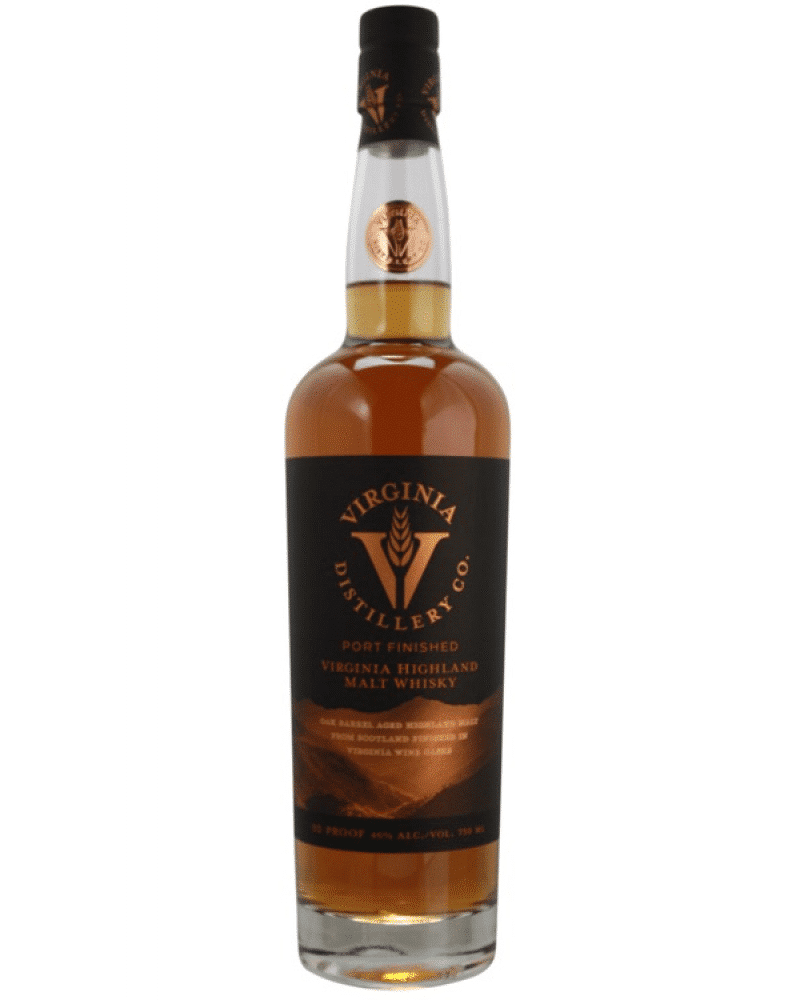 Virginia Distillery Company Port Cask Finished Virginia Highland Malt