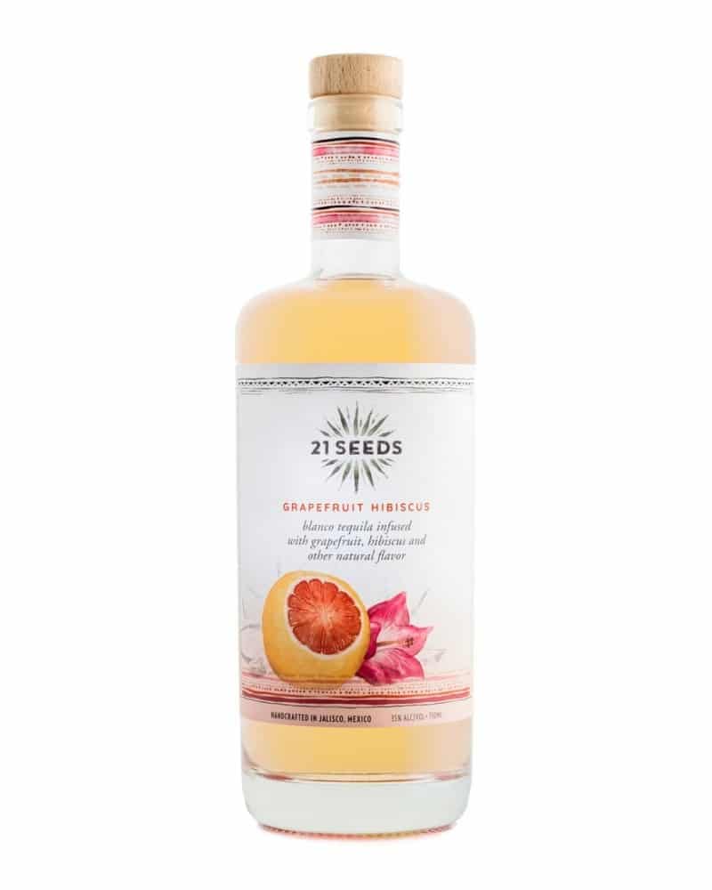 21 Seeds Grapefruit Hibiscus Infused Tequila Blanco 750ml