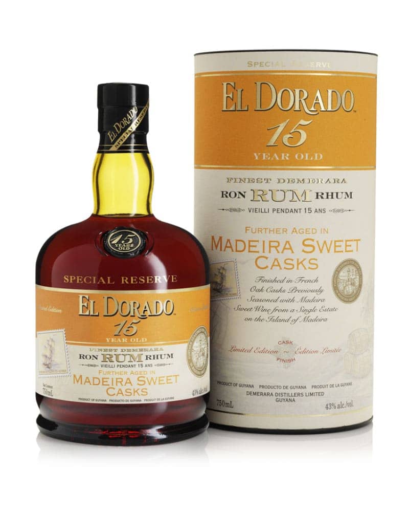 El Dorado Special Reserve Madeira Sweet Casks 15 Year Old Rum