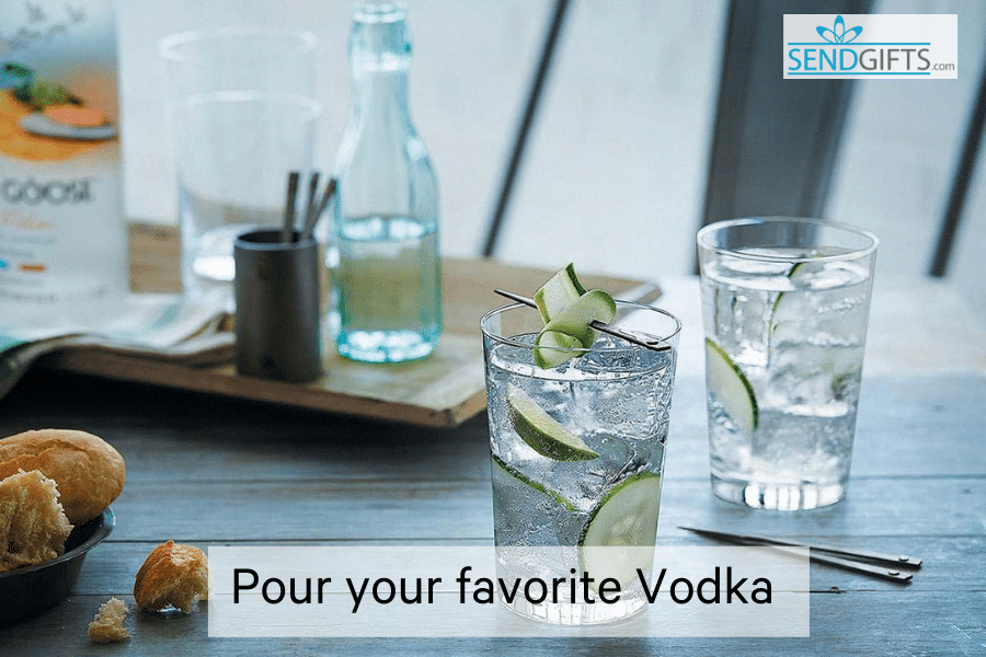 Vodka, Pour Your Favourite Vodka from Sendgifts