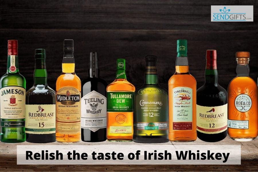 Irish Whiskey, Relish the Taste of Irish Whiskey from Sendgifts