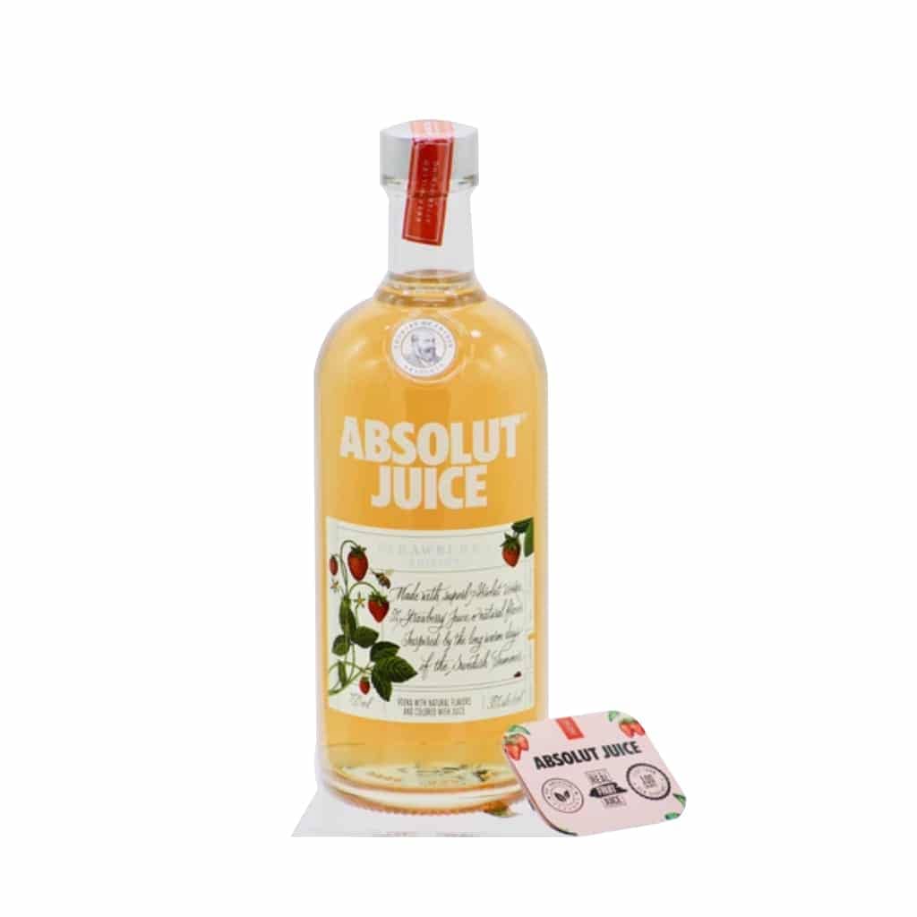 Absolut Juice Strawberry Edition Flavored Vodka 1000 ml