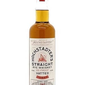 Hochstadter's Vatted Straight Rye 100 Proof Whiskey - Sendgifts.com