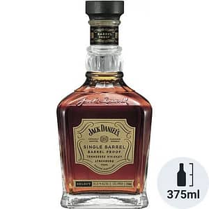 Jack Daniel's "Barrel Proof" Single Barrel Tennessee Whisky 375 ml - Sendgifts.com