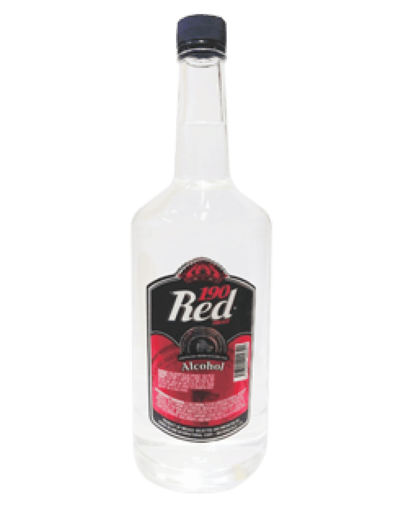 RED 190 PROOF ALCOHOL 1L